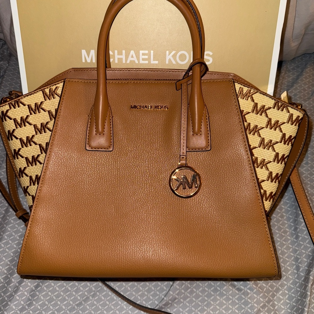 Michael Kors Avril Large Satchel Bag